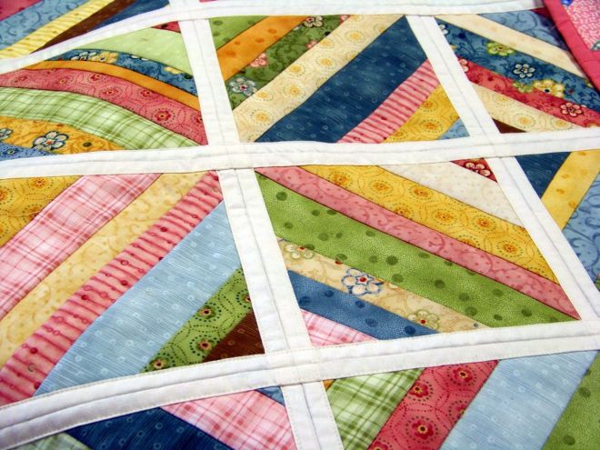 Quilt as you go example